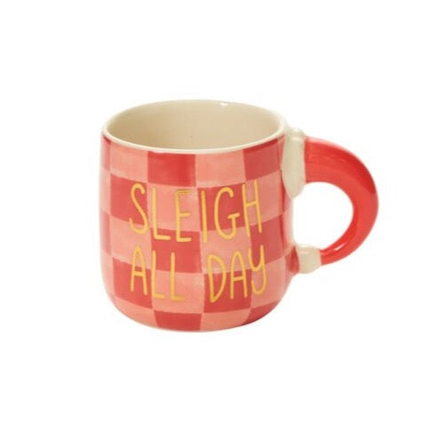 Sleigh All Day Christmas Mug