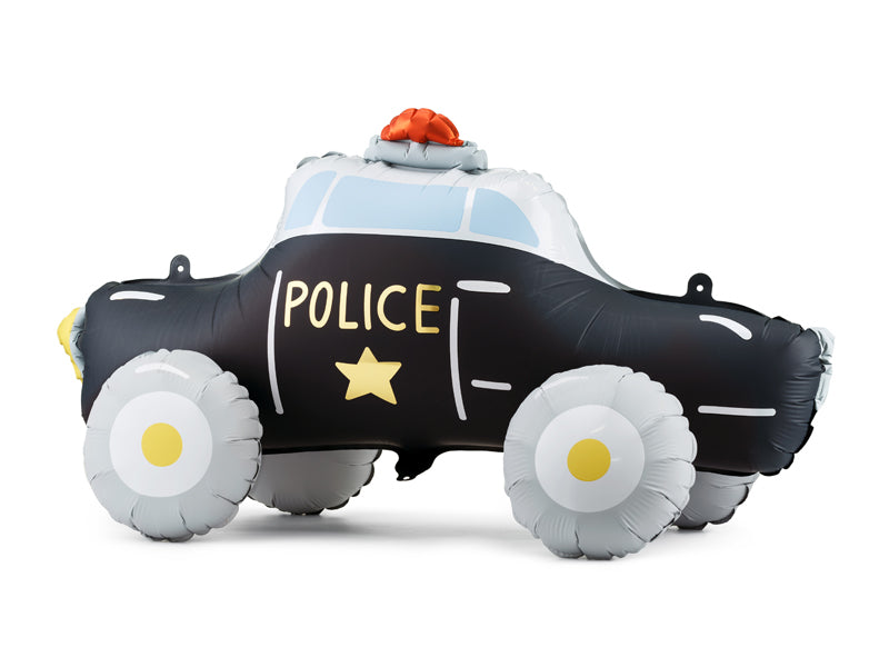 Police Car Standing Foil Balloon