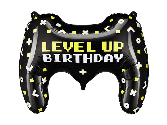 Level up! Gamepad Foil Balloon