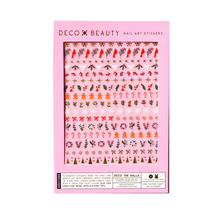 Deco the Halls Nail Art Stickers