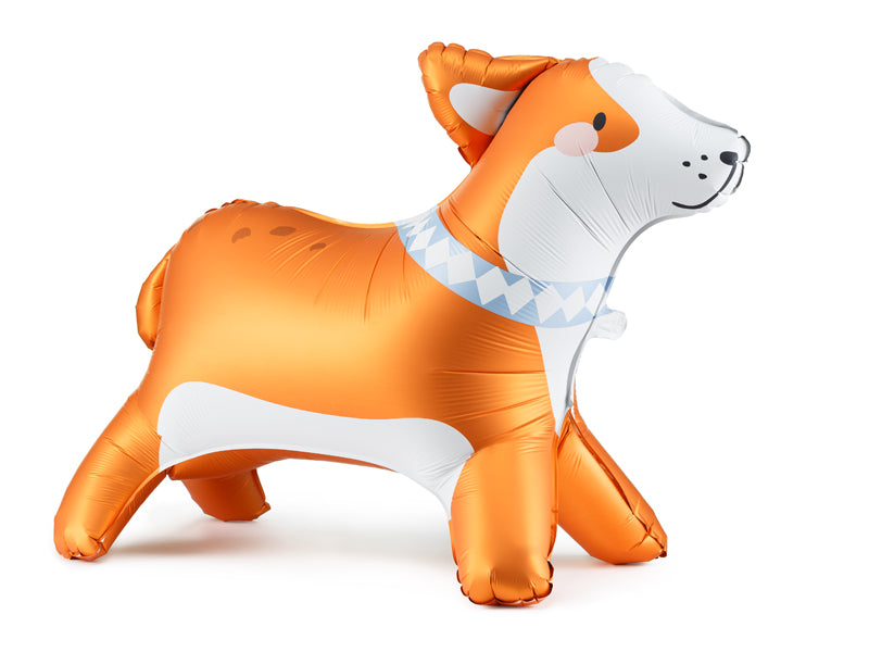 Standing Corgi Foil Balloon