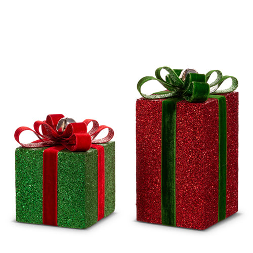 Red & Green Christmas Gift Packages