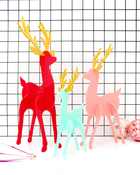 Acrylic Deer Set