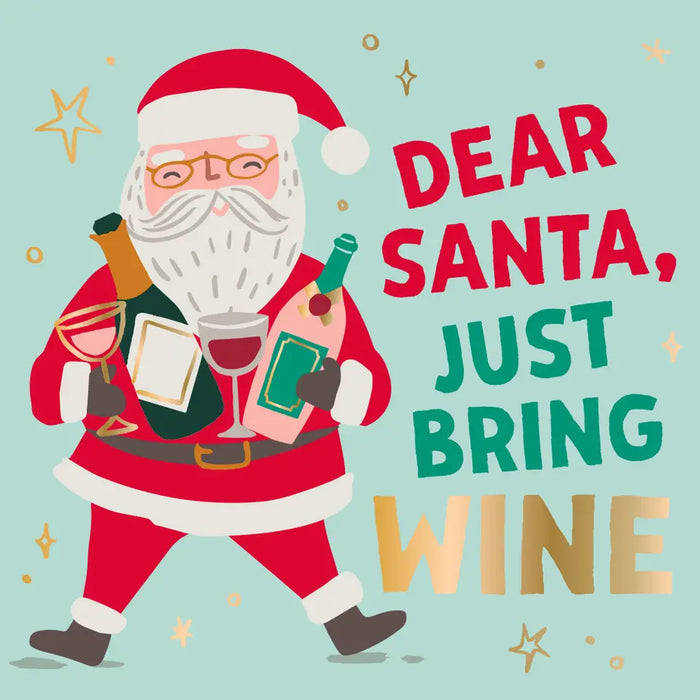 Funny Christmas Beverage Napkins