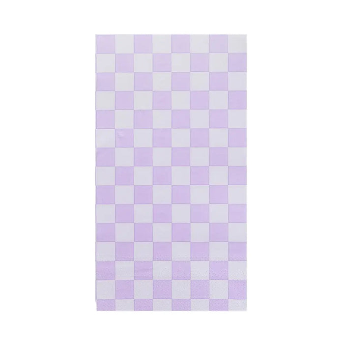 Check It! Purple Posse Guest Napkin