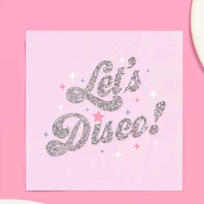 Disco Cocktail  Party Napkins