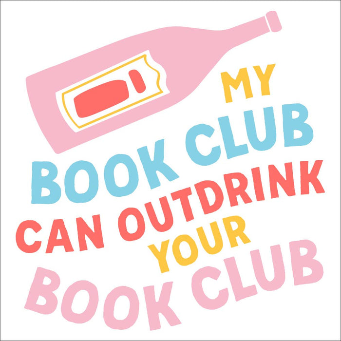 Book Club Funny Beverage Napkins