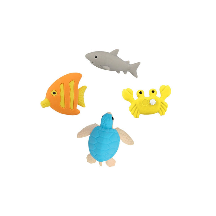 Under the Sea Valentine Cards & Erasers Set