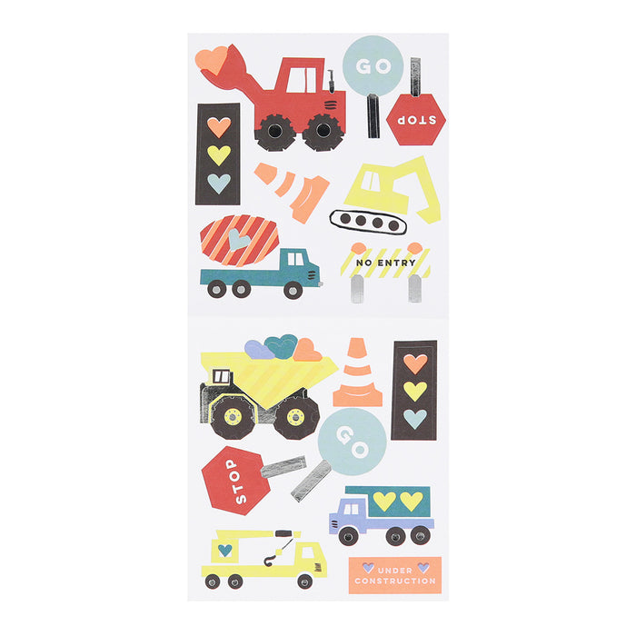 Truck Valentine Cards Set