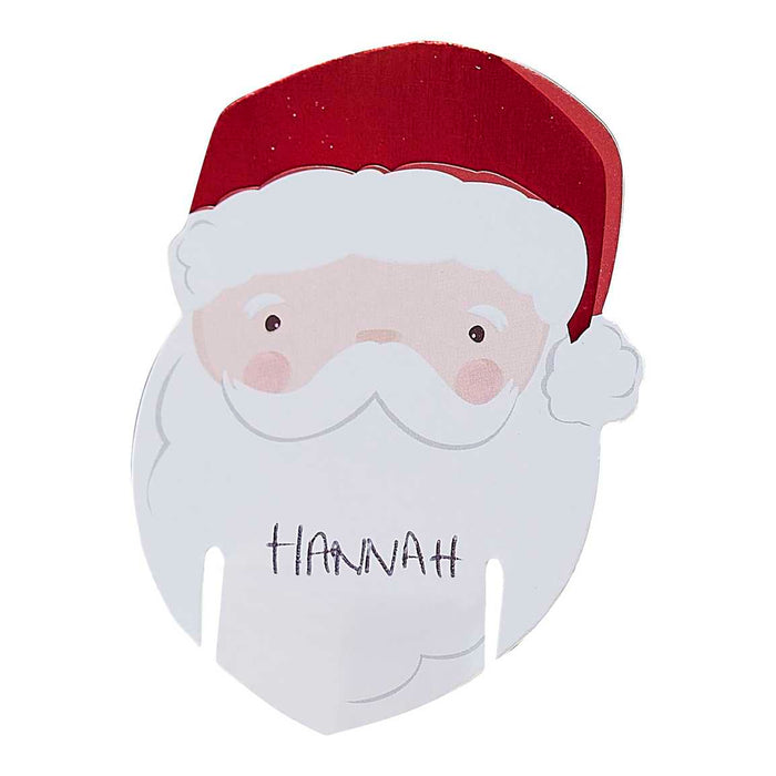 Santa Wine Glass Marker Decorations