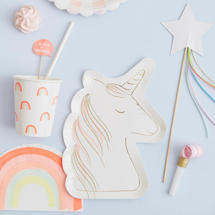 Magical Unicorn Plates