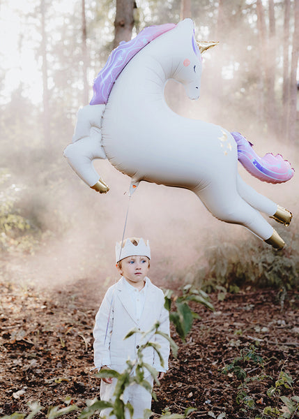 Leaping Unicorn Foil Balloon