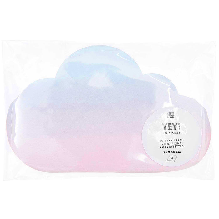 Pastel Ombre Cloud Napkin