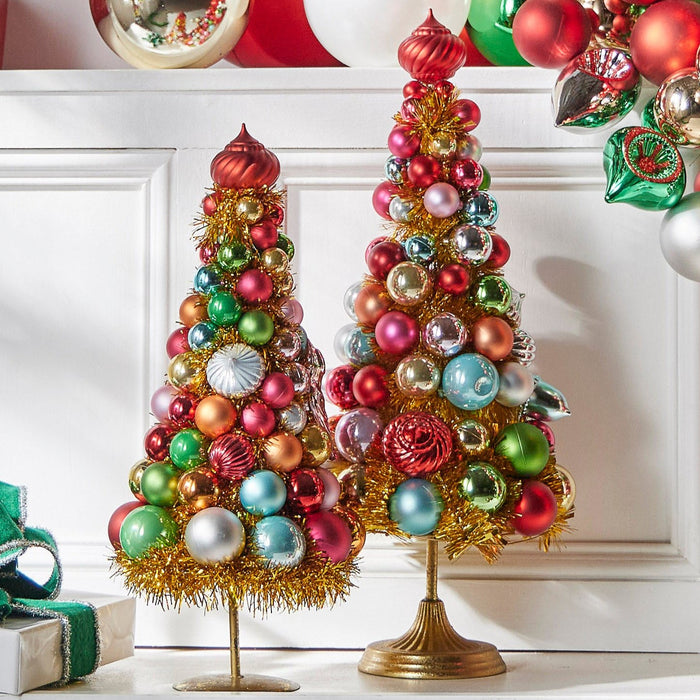 21" Ornament Christmas Tree on Pedestal