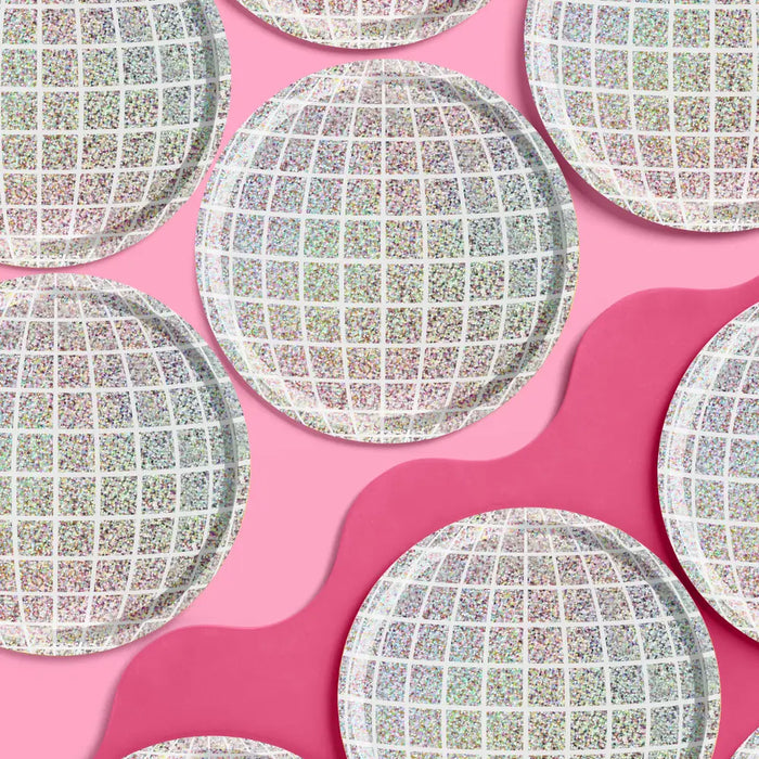 Shimmer Disco Paper Plates