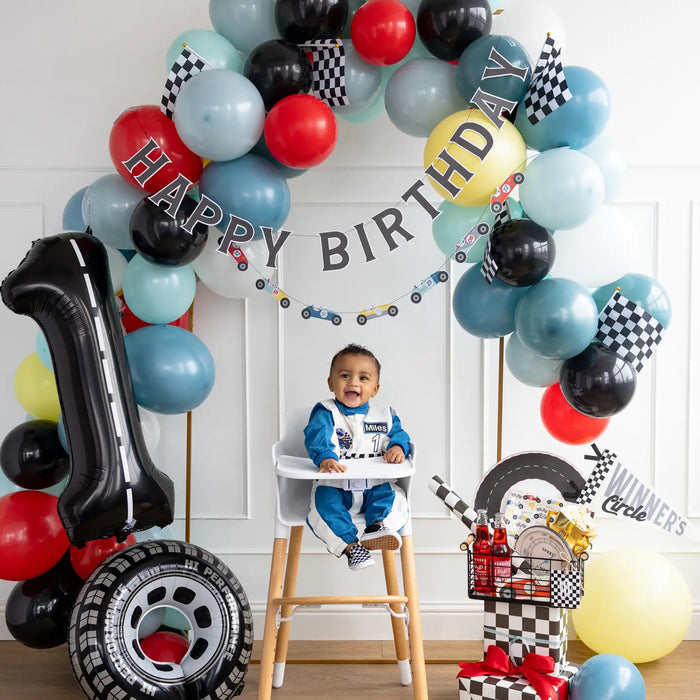 Race Car Party Banner Set