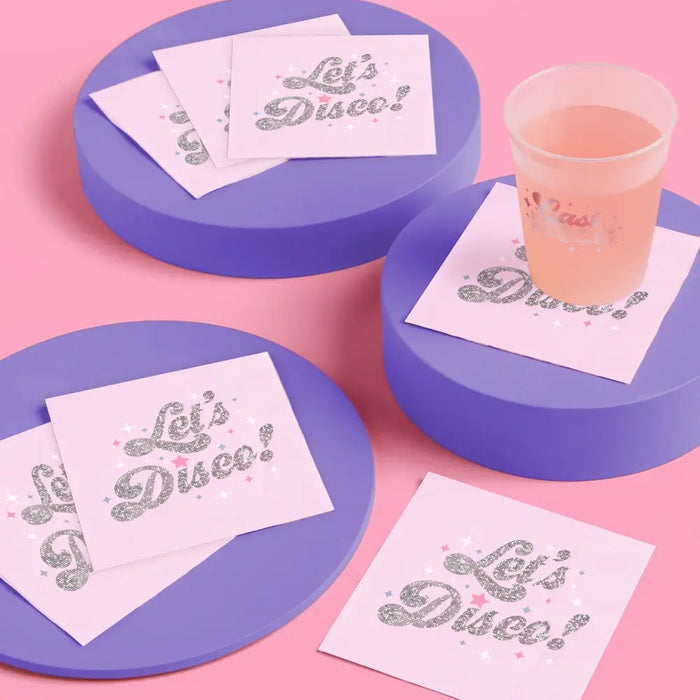 Disco Cocktail  Party Napkins