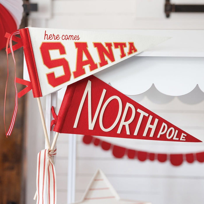 Santa Felt Pennant