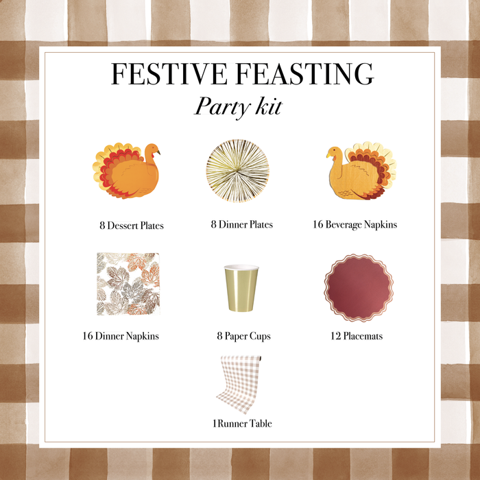 Festive Feasting Thanksgiving Party Kit