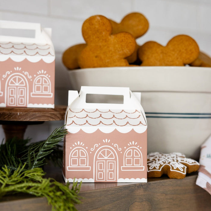 Gingerbread house Gable Treat Boxes