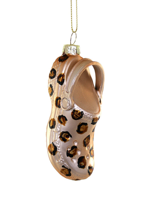 Clog Leopard Ornament