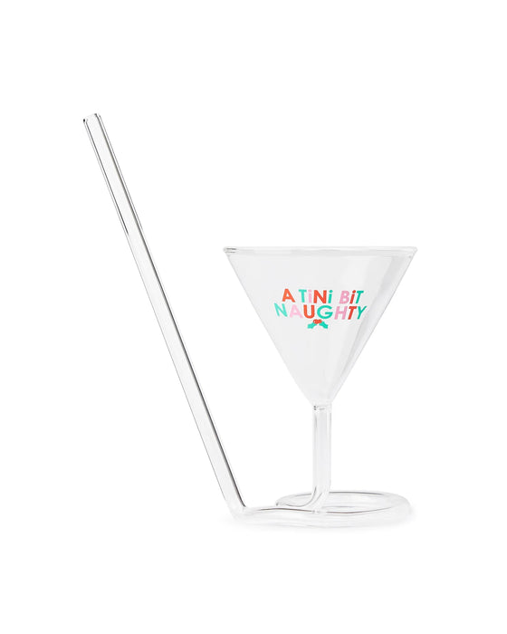 Tini Bit Naughty Martini Glass Sipper