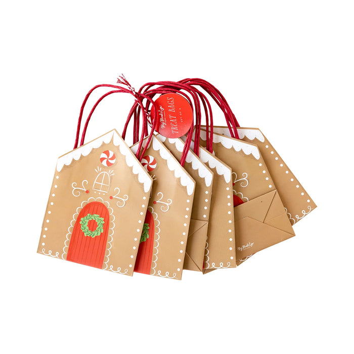 GINGERBREAD HOUSE TREAT BAGS