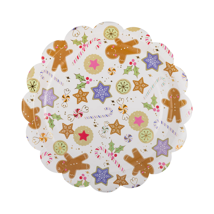 Gingerbread Cookies Plate