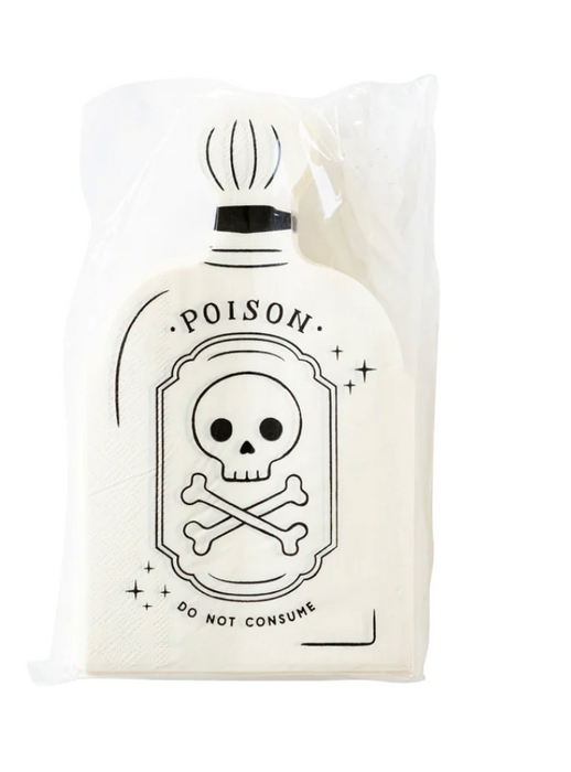 Shaped Poison Bottle Guest Towel Napkin