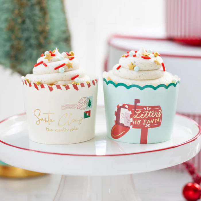 Dear Santa Baking Food Cups