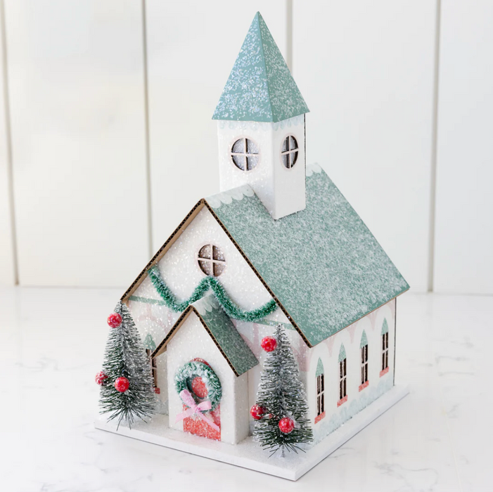 Christmas Paper Church House