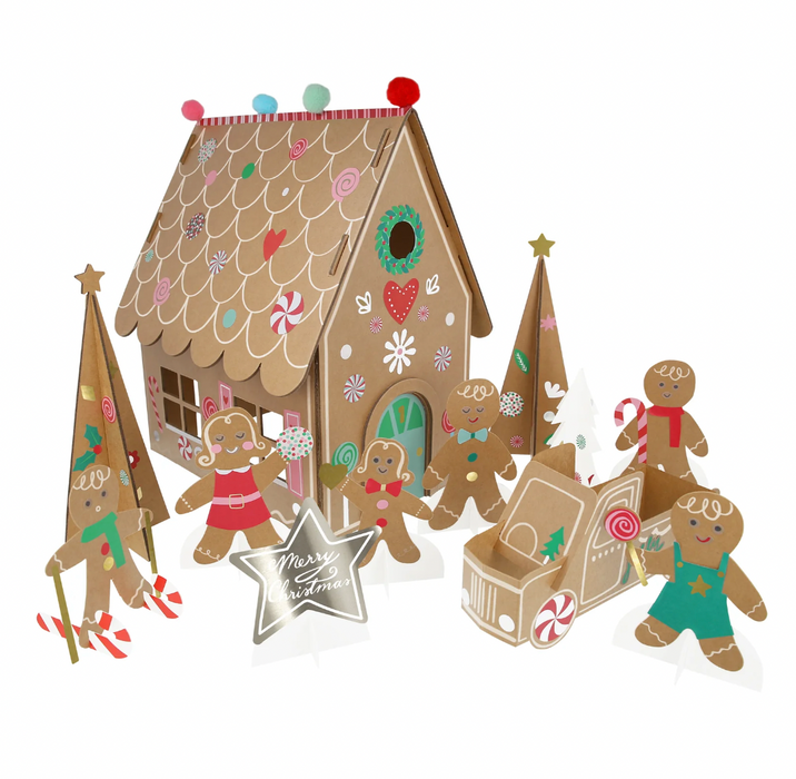 Gingerbread Sticker Advent Calendar