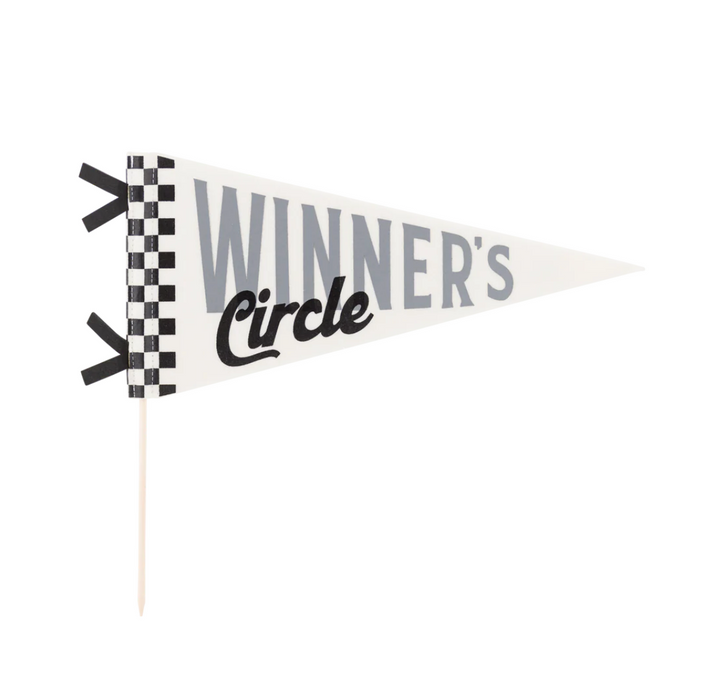 Winners Circle Felt Pennant