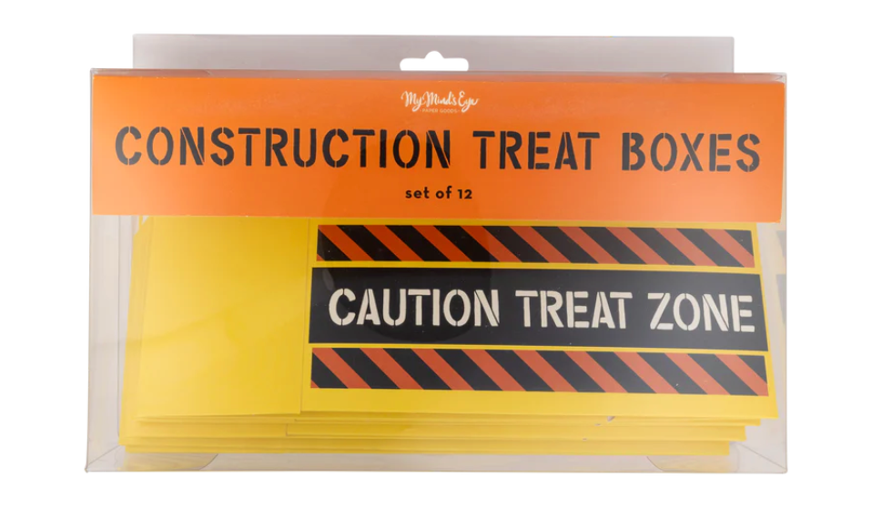 Construction Treat Boxes