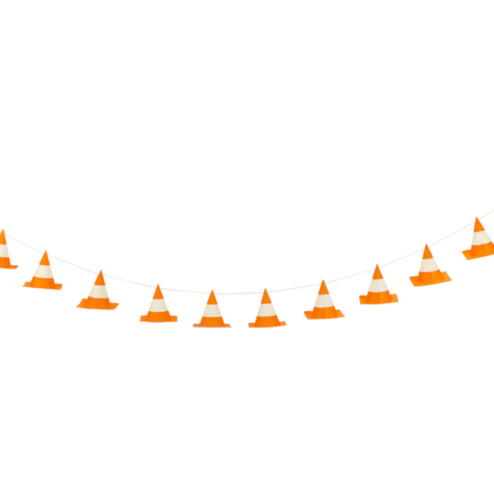 Construction Cone Banner