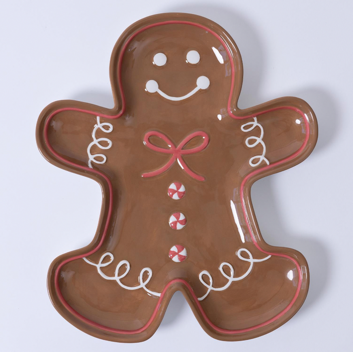 Gingerbread Man Platter