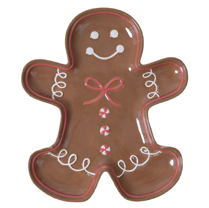 Gingerbread Man Platter