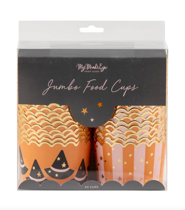 Jumbo Foil Witch Hats and Stars