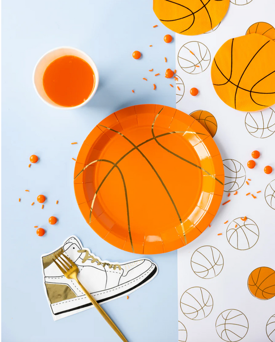 Basketball Shaped Paper Cocktail Napkin