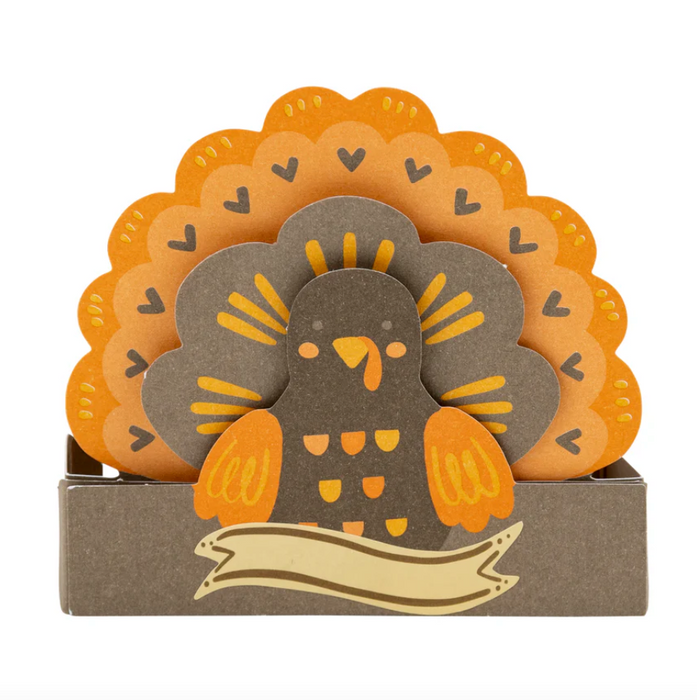 Pop Up Turkey Placecard Craft