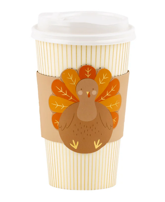 Gold Stripe Turkey To Go Cup