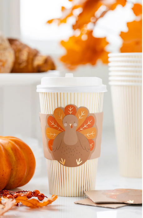 Gold Stripe Turkey To Go Cup