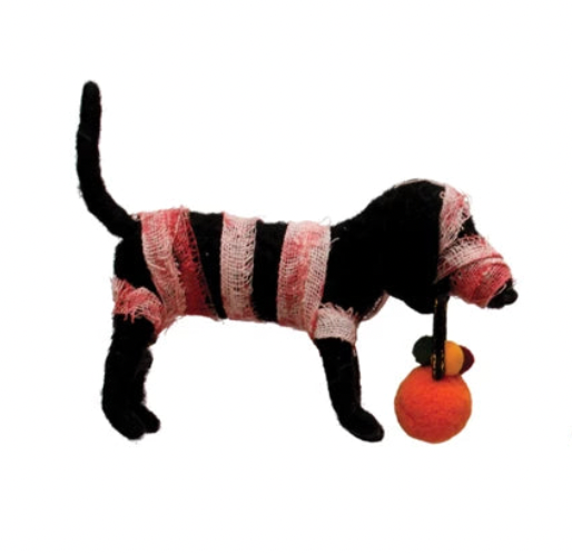 Wool Felt Dog in Costume