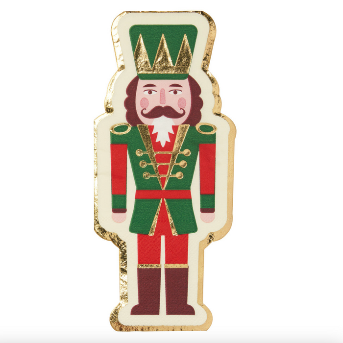 Nutcracker Christmas Guest Towel