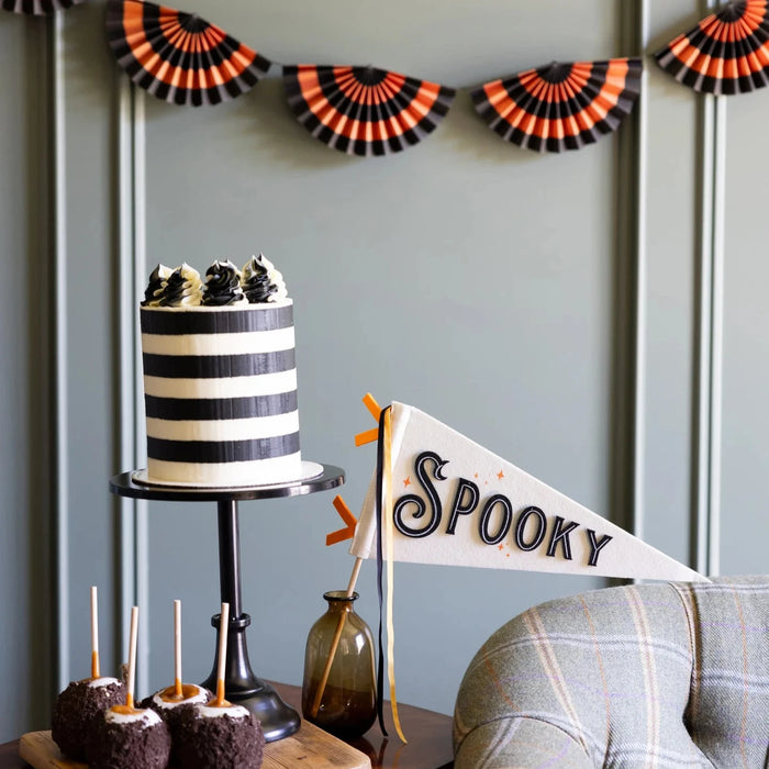 Spooky Felt Pennant