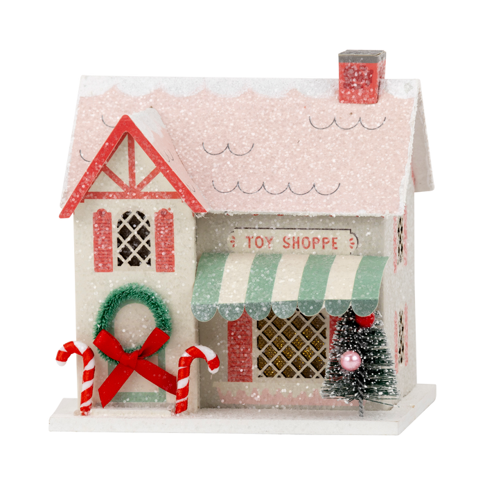 Christmas Village Toy Shoppe House