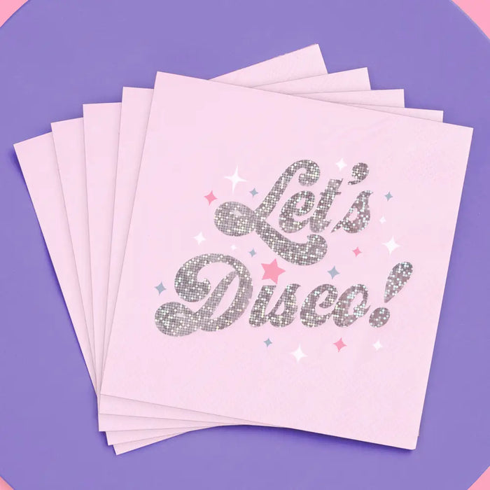 Disco Cocktail  Party Napkins