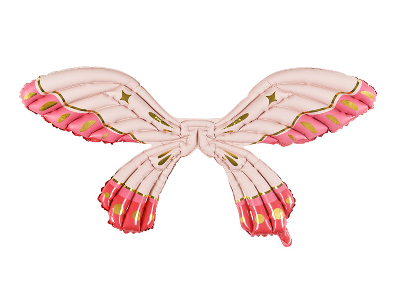 Pink Butterfly Wings Foil Balloon