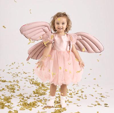 Pink Butterfly Wings Foil Balloon