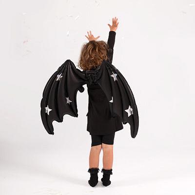 Black Bat Wings Foil Balloon